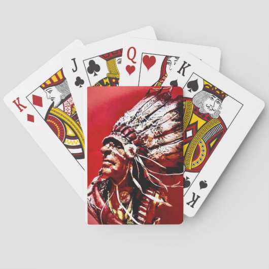Native American Pride Classic Speelkaarten (Achterkant)