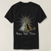 Native American Pride  Native Indian shaman T-shirt (Design voorkant)