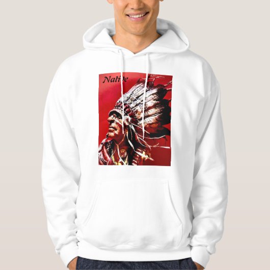 Native American Pride original art T-Shirt (Voorkant)
