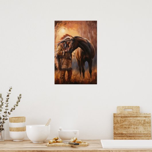 Native American Print, Value Poster Paper (Matte) (Cuisine)