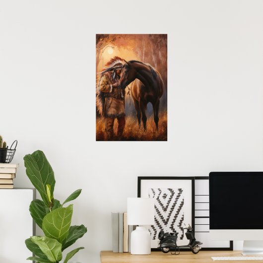 Native American Print, Value Poster Paper (Matte) (Bureau à domicile)
