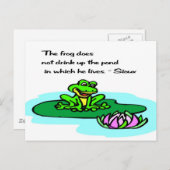 Native American Proverb Briefkaart (Voorkant / Achterkant)