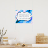 Native American Proverb Inspirerend Wise Gezegde Poster (Keuken)