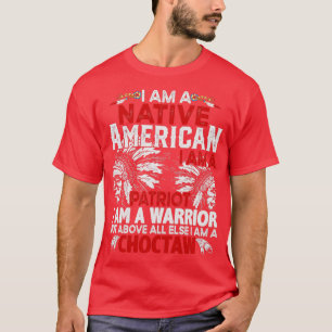Native American Quote Ik ben een Native American 1 T-shirt