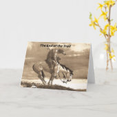 Native American Quotes Kaart (Gele Bloem)