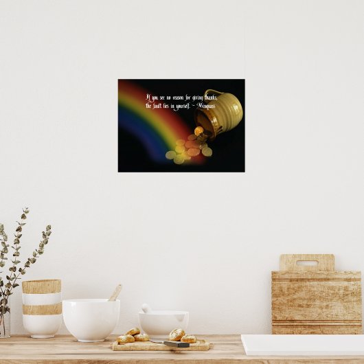 Native American Quotes Poster (Keuken)