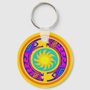 Native American Rainbow Spirits Sleutelhanger