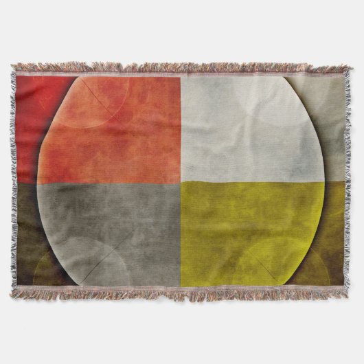 Native American Sacred Hoop Deken (Voorkant)