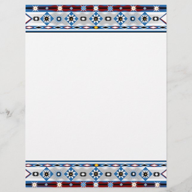 Native American Sioux Letterhead (Voorkant)