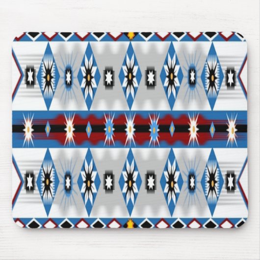 Native American Sioux Mousepad Muismat (Voorkant)