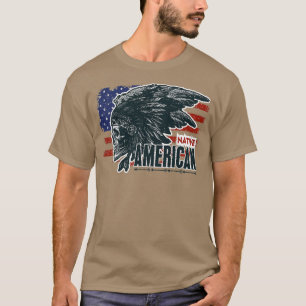Native American Skull 5 T-shirt