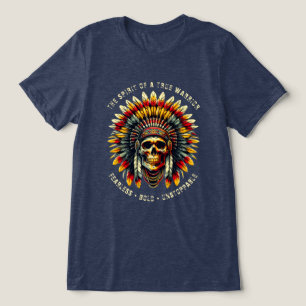 Native American Skull Chief T-shirt