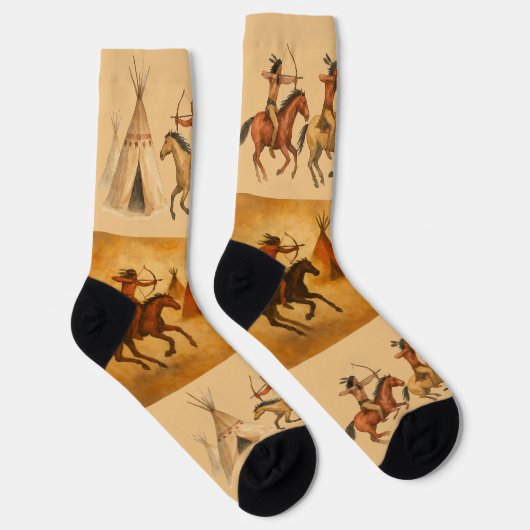 Native American Sokken (Rechts)