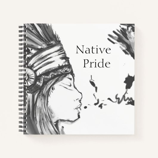 Native American Spiral Sketchbook Notitieboek (Voorkant)