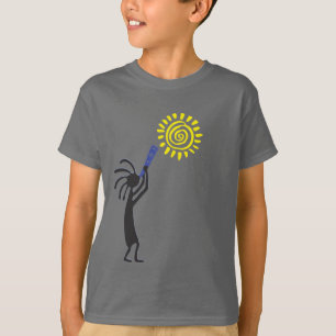 Native American Sun Boy's Kokopelli T-Shirt