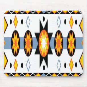 Native American Sun Pattern Mousepad Muismat