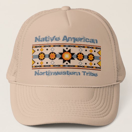 Native American Sun Pattern Pet (Voorkant)