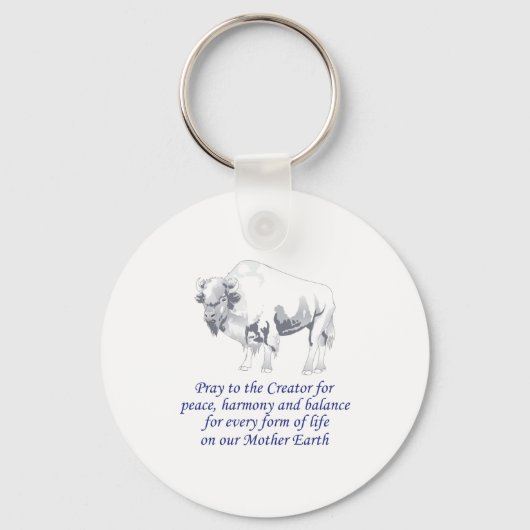 Native American Symbolisme Sleutelhanger (Voorkant)