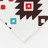 Native American Symbols Fleece Blanket (Hoek)