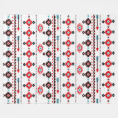 Native American Symbols Fleece Blanket Deken (Voorkant (Horizontaal))