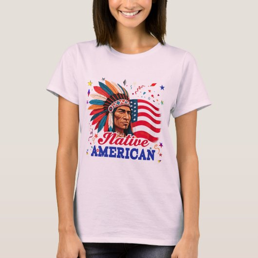 Native American T-shirt (Voorkant)