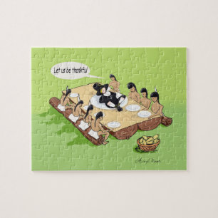 Native American Thanksgiving Legpuzzel