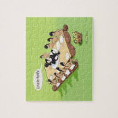 Native American Thanksgiving Legpuzzel (Verticaal)