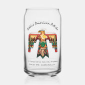 Native American Thunderbird Texte modifiable (Verso)