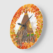 Native American Tipi - Geef Bedankt Grote Klok (Hoek)