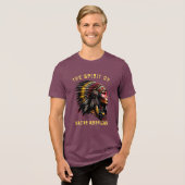 Native American Tri-Blend Shirt (Voorkant volledig)