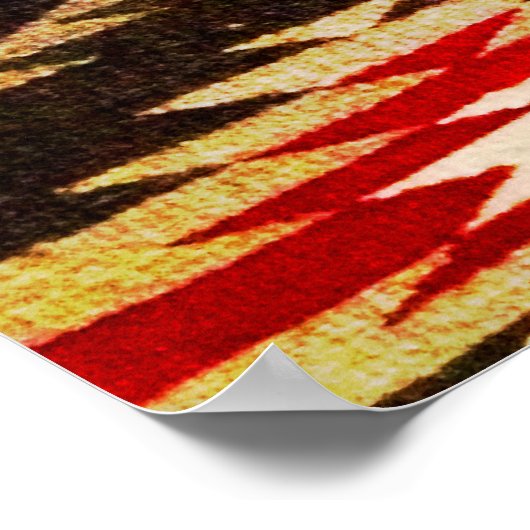 Native American Tribal Design Print (Hoek)