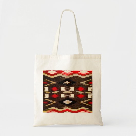 Native American Tribal Design Print Tote Bag (Voorkant)
