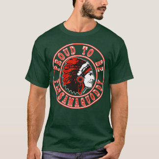 Native American trots op Passamaquoddy T-shirt