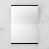 Native American Turquoise Zuni Beer Bedankkaart (Binnen)