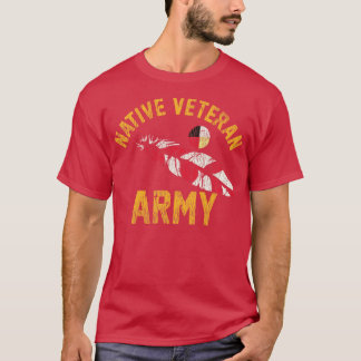 Native American Vietnam Veteran Long Slapeve T-shirt