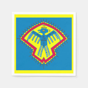 Native American-vogelsymbool Servetten