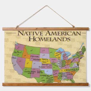 Native American Wall Hangend Wandkleed