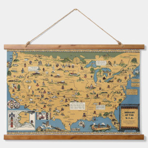 Native American Wall Hangend Wandkleed