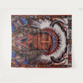 Native American Wandkleed (Voorkant (horizontaal))