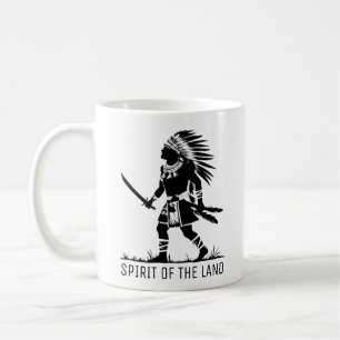 Native American Warrior Koffiemok