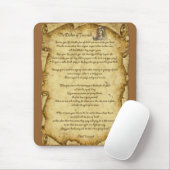 Native American Wisdom Chief Tecumseh Muismat (Met muis)