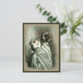 Native American Woman - Briefkaart (Staand voorkant)