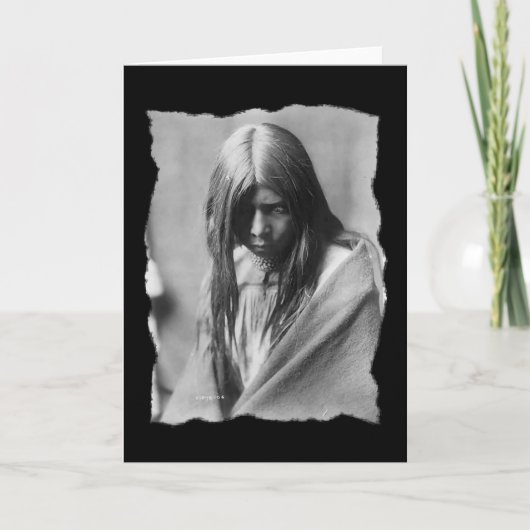 Native American Zosh Clishn Apache Kaart (Voorkant)