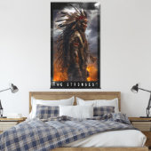 Native_Americans Canvas Afdruk (Insitu (Slaapkamer))