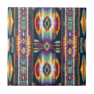 Native Amerikaanse Abstracte Tribute S4 Tegeltje