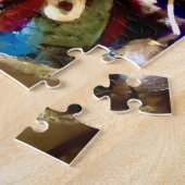 Native Amerikaanse Hoofd Puzzel (Zijkant)