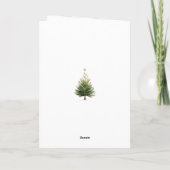 Native Amerikaanse Kerst Kaart (Achterkant)