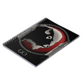 Native Art Carnet Spirituel Animal Metis Journal (Côté gauche)