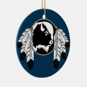Native Art geeft Ornament First Nations Keepsakes (Rechts)