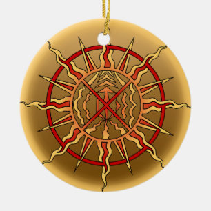 Native Art Ornament First Nations Keepsakes